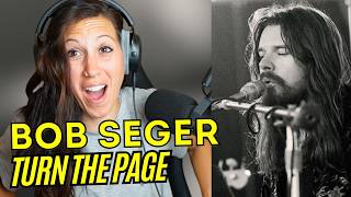 At the Edge of my Seat First Time Hearing Bob Seger  Turn the Page reaction bobseger [upl. by Ahsinwad]