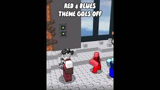 RED AND BLUE’S THEME GOES CRAZY roblox caput blocktales fy [upl. by Ahsetal]