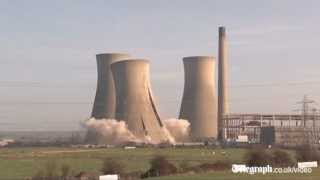 Kent power station demolished [upl. by Sou178]