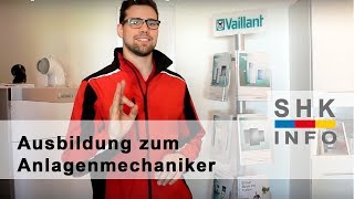 Ausbildung zum Anlagenmechaniker für Sanitär Heizungs und Klimatechnik [upl. by Stevie]