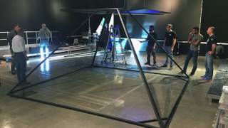 3D Holographic Pyramid 4x4mt ideastechit [upl. by Nahtannhoj891]