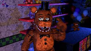 SFM FNAF Withered Freddy Voice By Will Romano FanMade [upl. by Yauq754]