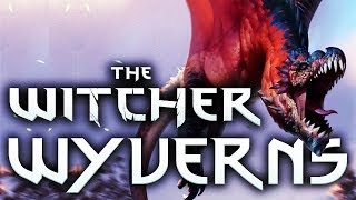 Witcher Draconids Wyverns  Witcher Lore  Witcher Myths  Witcher 3 lore  Witcher Monster Lore [upl. by Cassandra]