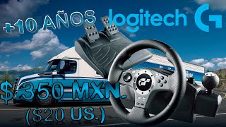 Volante Logitech Driving Force GT Pro  Buena Compra aun por 350 MXN 20 us para tu PC Gammer [upl. by Mathe]