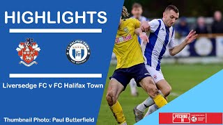 HIGHLIGHTS  Liversedge FC 63 FC Halifax Town  West Riding County Cup QuarterFinal [upl. by Ottilie792]