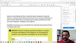 Polígonos e Não polígonos 3° ano Idalina [upl. by Hayidah593]