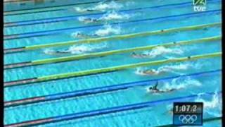 4x100 freestyle relay men Final Athens 2004 [upl. by Arnie]