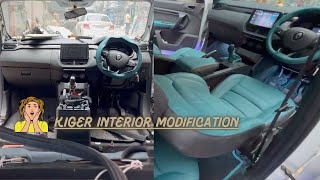 Fully Customise Renault Kiger Superb Customisation🔥 interior main lga di aag 🔥 kiger modifiedcars [upl. by Coppins]