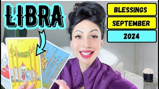 😍LIBRA😍OMG YOUR “INTUITION” WAS RIGHT A SURPRISING NEWS THAT CONFIMS IT ALL😱BLESSINGS SEP 2024😱 [upl. by Annoyt]