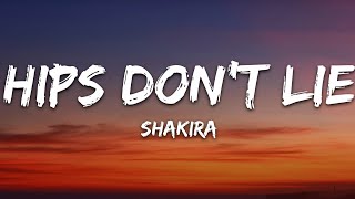 Shakira  Hips Dont Lie Lyrics ft Wyclef Jean [upl. by Africa273]