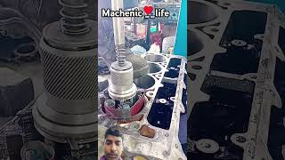 Engine🚍 housing slip ♥️pressing tata bas4 1618 ⚒️tatamotors mecanical 👌video🔨 facts [upl. by Ominorej]