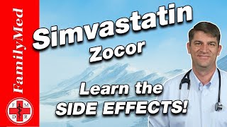 SIMVASTATIN ZOCOR FOR HIGH CHOLESTEROL  What to Watch For [upl. by Mei]