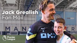 Jack Grealish Surprises His Biggest Fan  Premier League  Fan Mail [upl. by Craggie800]