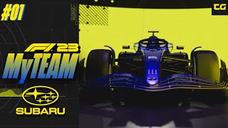 Subaru ARRIVES in FORMULA ONE  F1 23 My Team Career Mode Part 1 [upl. by Varrian]