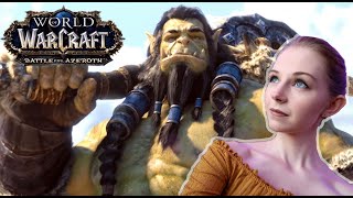 REACTION WoW BfA Cinematic  SAFE HAVEN [upl. by Anne-Marie]