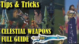 Final Fantasy X Tips amp Tricks  Full Celestial Weapons Guide [upl. by Taddeo]