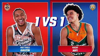 1 VS 1  Matthieu Gauzin vs Nadir Hifi  LNB Officiel [upl. by Malvin]