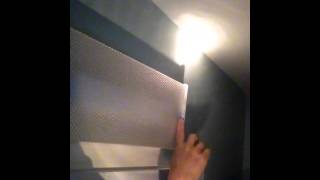 Remove acrylic cover from a fluorescent light fixture [upl. by Raimundo]