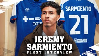 JEREMY SARMIENTOS FIRST TOWN INTERVIEW [upl. by Fayola163]