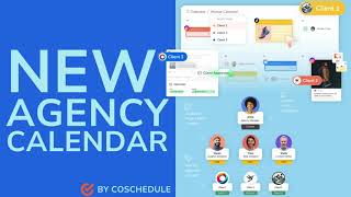 Organize Your Client Projects amp Social Schedules With CoSchedules Agency Calendar [upl. by Sands]