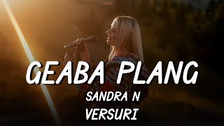 Sandra N  Geaba plang  Lyric Video [upl. by Kaiulani]