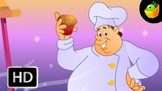 Muffin Man  English Nursery Rhymes  CartoonAnimated Rhymes For Kids [upl. by Nnyl]