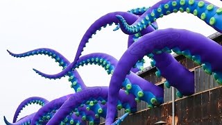 Big Octopus Tentacles Inflatable for Event Party Supplies [upl. by Roy]