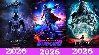 EVERY UPCOMING MARVEL CONFIRMED AND UNCONFIRMED MOVIES amp TV SHOWS IN 20242029 [upl. by Pontus]