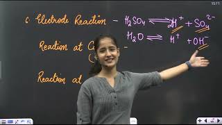 ICSE  CLASS 10  CHEMISTRY  Electrolysis  Ep4  Electrolysis of Electrolysis of Acidified Water [upl. by Yerdna]