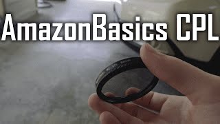 AmazonBasics Circular Polarizer DemoOpinions [upl. by Nnyladnarb]