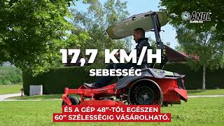 Ariens Zenith E  Akkumulátoros Zero Turn Fűnyíró Traktor Profiknak [upl. by Assirialc]