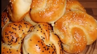 Acma  türkische weiche Brötchen mit und ohne Füllung  Sallys Welt [upl. by Nahgeam]