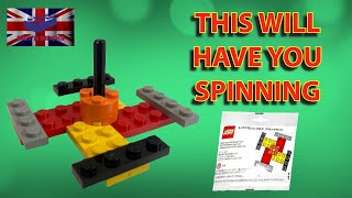 LEGO set LMG004  LEGO Japan magazine 2004 Spinning Top Build and Review [upl. by Eiral770]