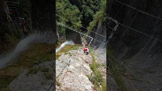 Via Ferrata Signora Della Acqua nad Jeziorem Garda we Włoszech  ukryta perełka viaferrata travel [upl. by Gerri]