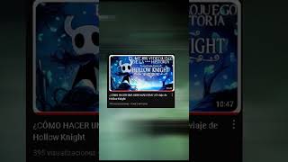 EL MISTERIOSO VAJERO QUIRREL  Hollow Knight🐜⚔️👺 shorts vrial hollowknight lore games gaming [upl. by Ledniahs96]