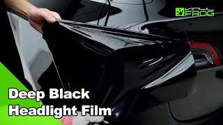 ELT02 Deep Black PVC Effect Video  Vinylfrogcom [upl. by Eikkin]