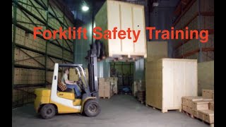 Forklift Safety Video  OSHA Training for Forklift Operators [upl. by Fawne]