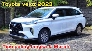 Toyota velos 2023 tipe paling langka dan murah [upl. by Artemed]