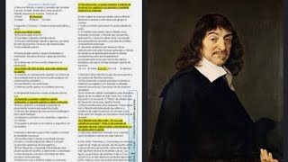 Conceitos fundamentais da Filosofia Res cogitans e res extensa segundo René Descartes [upl. by Sherl]