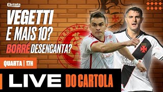 LIVE DO CARTOLA De olho nas dicas pra 4ª rodada 🎩 [upl. by Paz]