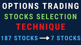 How to Select Stocks for OPTIONS TRADING 2024  Option Trading Stocks [upl. by Hteazile]