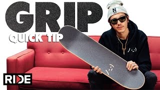 HowTo GRIP a Skateboard with Spencer Nuzzi [upl. by Threlkeld]