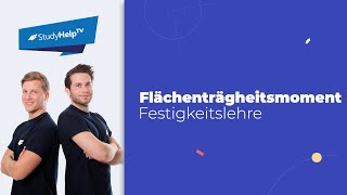 Flächenträgheitsmoment mit Tabellenverfahren Technische Mechanik StudyHelp [upl. by Northey]