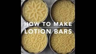 How To Make Lotion Bars Square [upl. by Austin469]