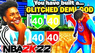 NEW GLITCHED BUILD IS BREAKING NBA 2K22 NEXT GEN THIS BEST GUARD BUILD ON NBA 2K22 CAN DO IT ALL [upl. by Gerge684]