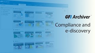 Compliance and ediscovery  GFI Archiver [upl. by Cobb]