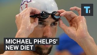 Michael Phelps new diet [upl. by Emmeram]