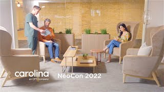 NeoCon 2022 Step inside the Carolina Chicago showroom [upl. by Agnot]