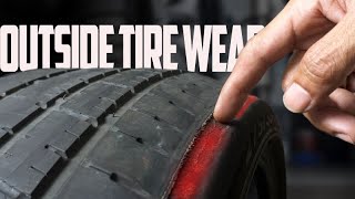 How to Fix Uneven Tire Wear and a WARNING [upl. by Dannie]