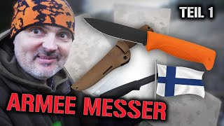 Finnisches Armee Messer im Test  Peltonen M07 [upl. by Ynafets]